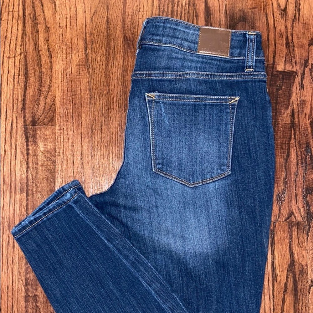 Maurices Distresses Skinny Jean Size 12 Regular